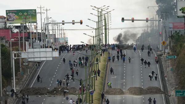 Protestas en Ecuador - Sputnik Mundo