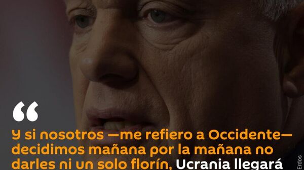 Ucrania perdió una quinta parte de su territorio y ya no puede actuar como un Estado soberano, declaró el primer ministro húngaro, Viktor Orban - Sputnik Mundo