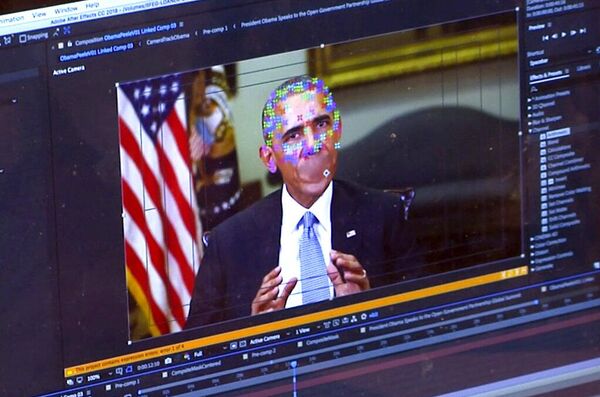 Proceso de creación de un deepfake de Barack Obama - Sputnik Mundo