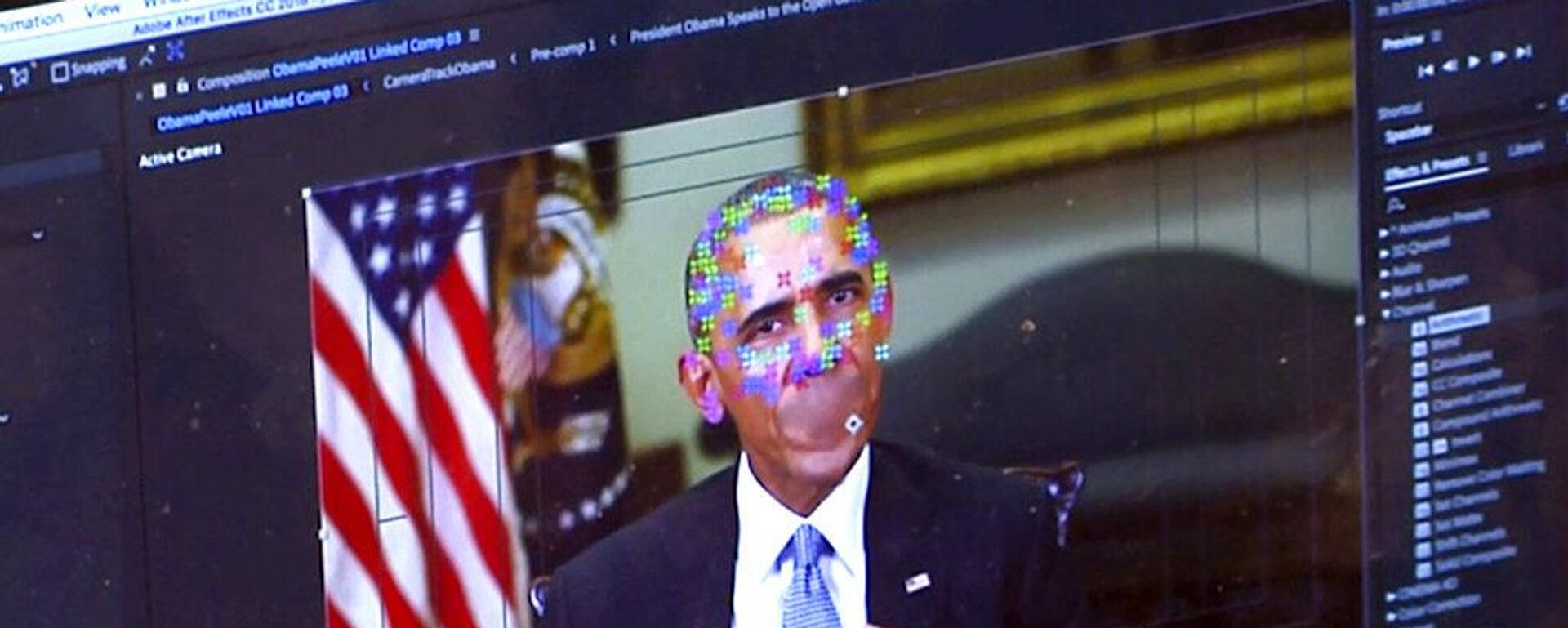 Proceso de creación de un deepfake de Barack Obama - Sputnik Mundo, 1920, 18.10.2025