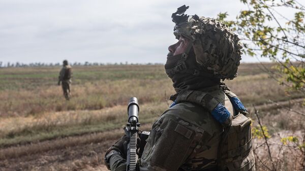 Soldados ucranianos durante la operación militar especial - Sputnik Mundo