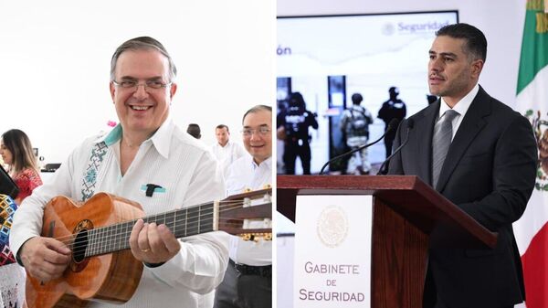 Ellos son los dos funcionarios más populares del Gobierno mexicano, según un sondeo - Sputnik Mundo