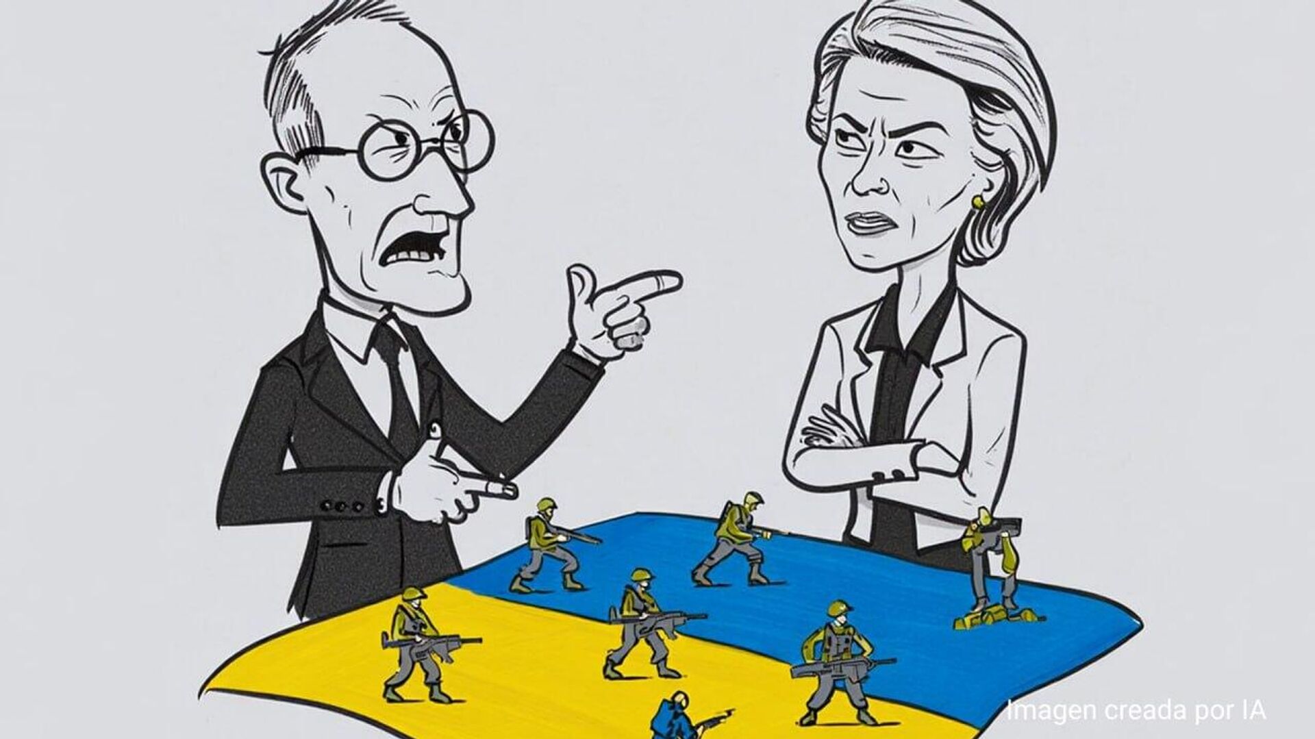 Ucrania de discordia: el canciller alemán discrepa con Von der Leyen sobre el conflicto, según medios Ucrania de discordia: el canciller alemán discrepa con Von der Leyen sobre el conflicto, según medios - Sputnik Mundo, 1920, 01.10.2025