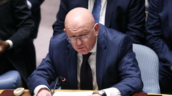 Vasili Nebenzia, embajador ruso ante la ONU - Sputnik Mundo