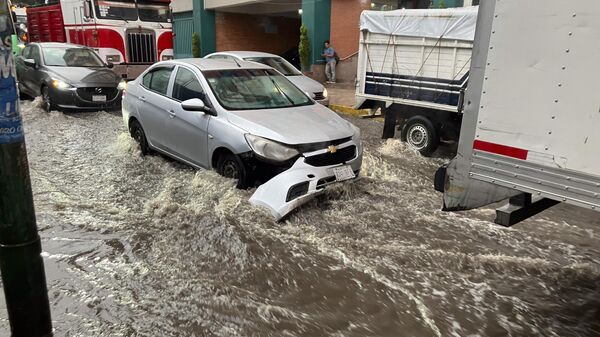 Inundaciones en la Ciudad de México - Sputnik Mundo