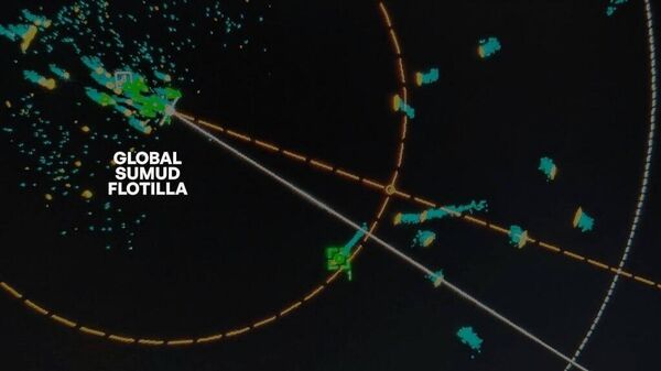 Las personas que viajaban en estos navíos fueron arrestadas tras haber sido interceptados en su travesía hacia Gaza - Sputnik Mundo