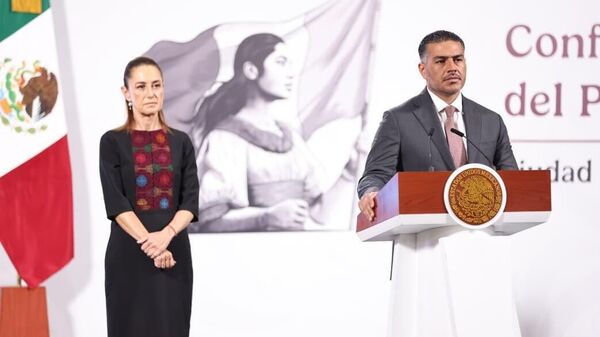 La estrategia de seguridad: uno de los temas que más se ha ajustado en el primer año de Presidencia de Sheinbaum - Sputnik Mundo