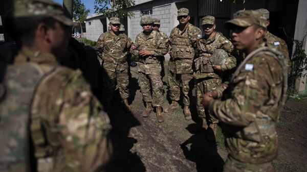 Soldados en Argentina. - Sputnik Mundo