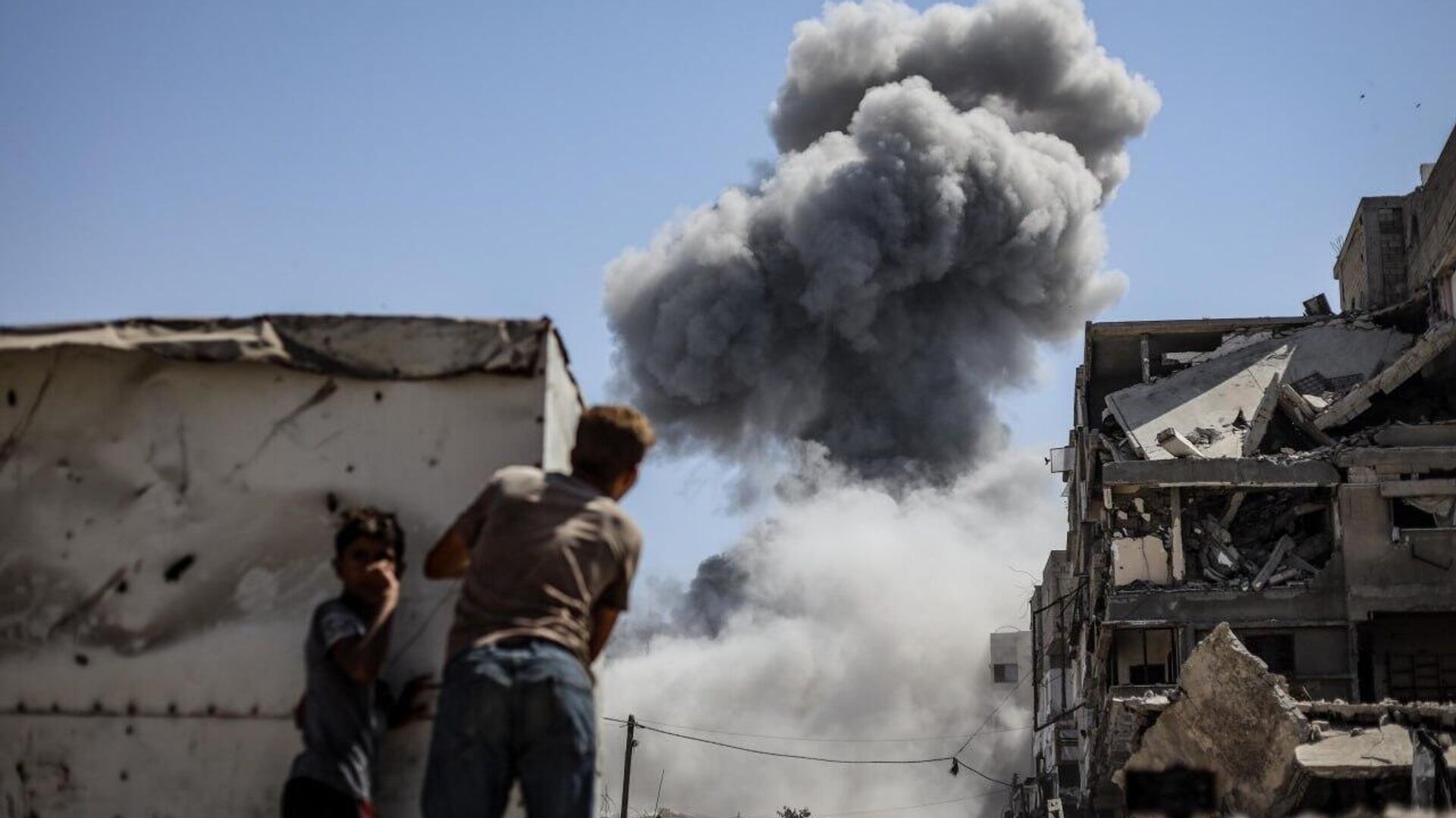 Las últimas noticias desde la Franja de Gaza: Las últimas noticias desde la Franja de Gaza: - Sputnik Mundo, 1920, 02.10.2025