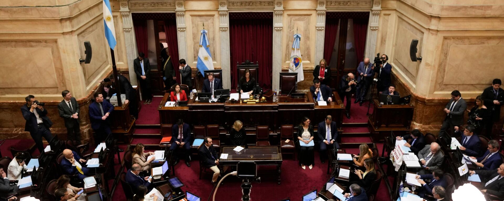 El Senado de Argentina. - Sputnik Mundo, 1920, 03.10.2025