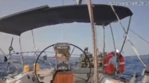 Comparten imágenes de la interceptación del último barco de la Flotilla Global Sumud que se dirigía a Gaza - Sputnik Mundo