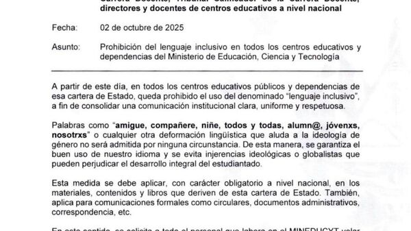 El Salvador prohíbe el uso del denominado lenguaje inclusivo en las escuelas - Sputnik Mundo