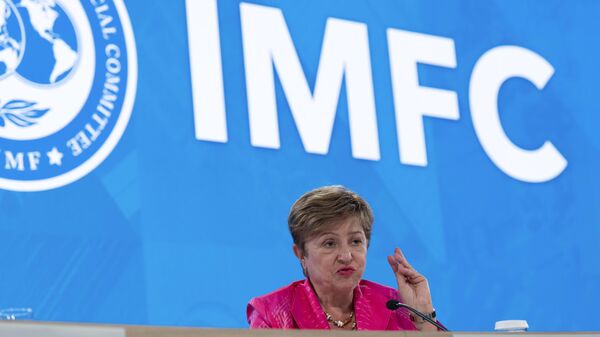 Kristalina Georgieva, directora del FMI - Sputnik Mundo