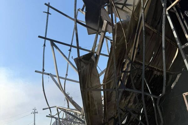 Una gasolinera en llamas tras una fuerte explosión en Irak Una gasolinera en llamas tras una fuerte explosión en Irak - Sputnik Mundo