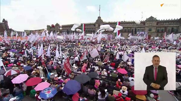 Sheinbaum defiende la soberanía de México en el informe por su primer año de Gobierno - Sputnik Mundo