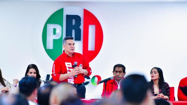 Alejandro Moreno, presidente nacional del PRI - Sputnik Mundo