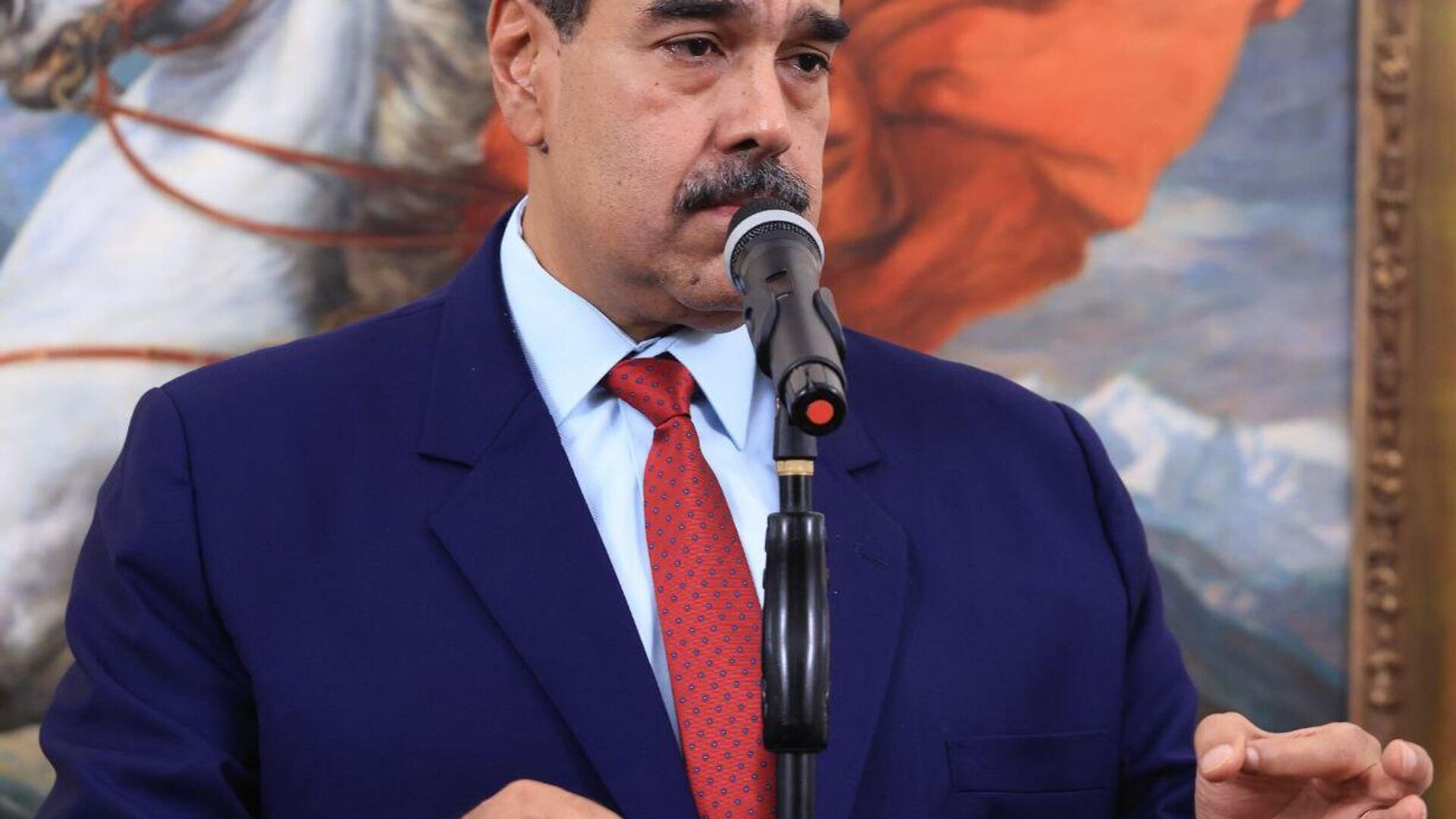 La situación en Gaza es financiada por las élites imperialistas de EEUU y sus cómplices, afirma Maduro La situación en Gaza es financiada por las élites imperialistas de EEUU y sus cómplices, afirma Maduro - Sputnik Mundo, 1920, 08.10.2025