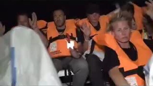 Nueva Flotilla Libertad es interceptada por Israel - Sputnik Mundo