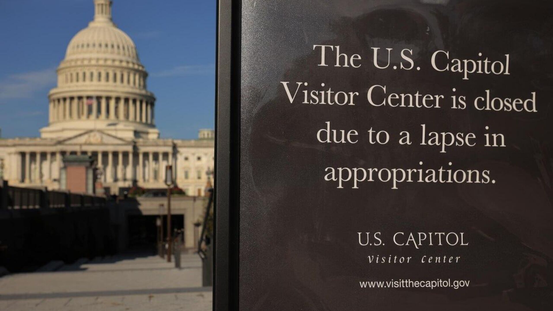 El cierre del Gobierno de Estados Unidos continúa El cierre del Gobierno de Estados Unidos continúa - Sputnik Mundo, 1920, 09.10.2025