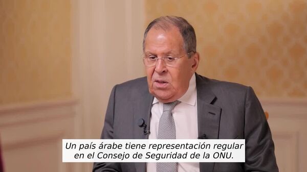 Siempre nos aseguraremos de que la opinión de los países árabes tenga peso, declara Lavrov - Sputnik Mundo