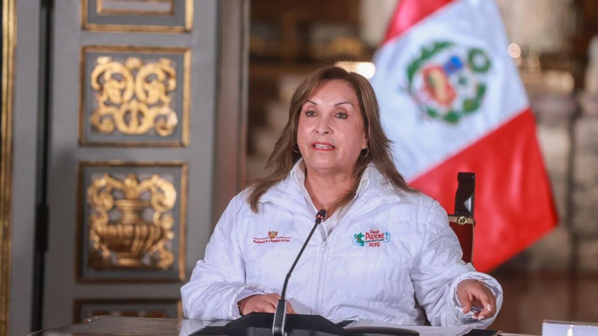 Boluarte se pronuncia tras su destitución: Estoy tranquila con mi conciencia Boluarte se pronuncia tras su destitución: Estoy tranquila con mi conciencia - Sputnik Mundo, 1920, 11.10.2025