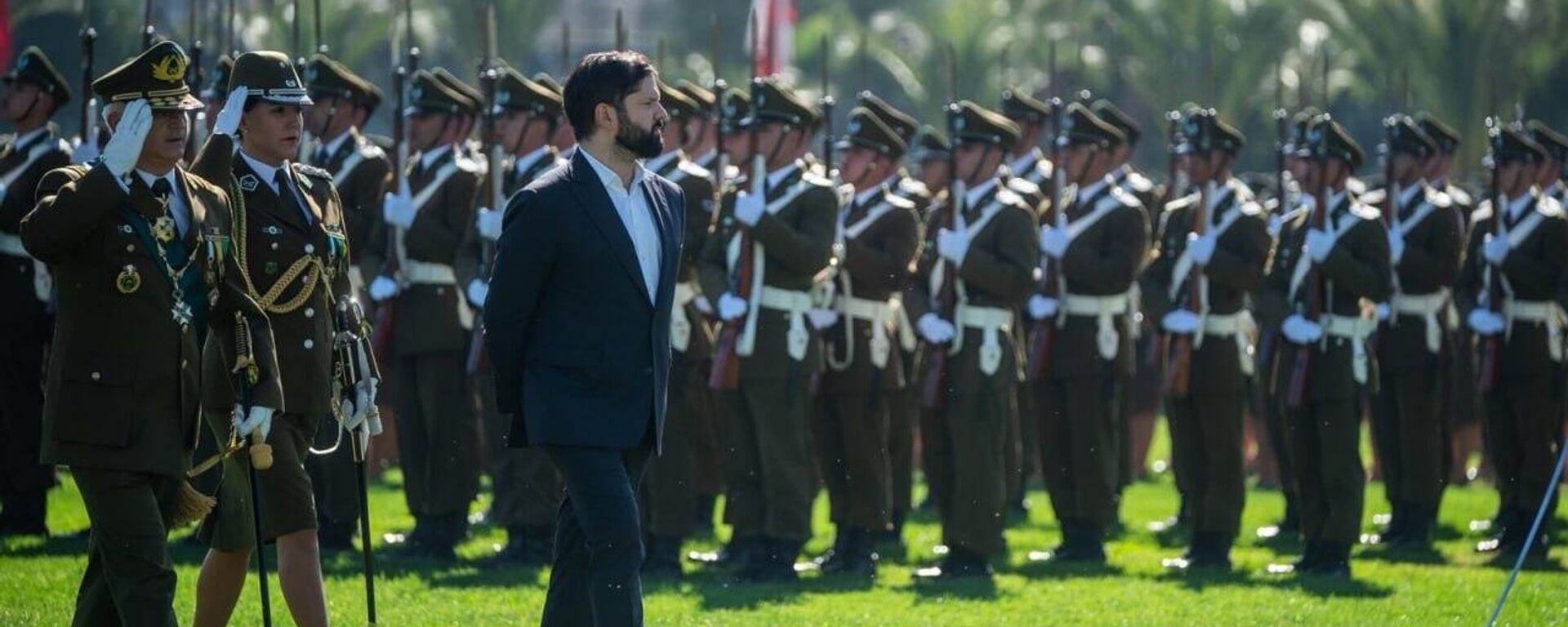 🪖 Boric apuesta por despliegues militares para disputar el debate de la seguridad en Chile - Sputnik Mundo, 1920, 11.10.2025