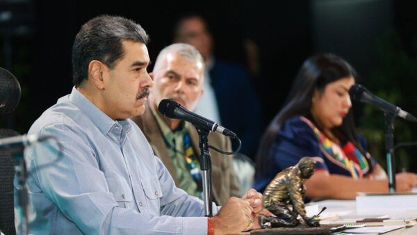 Nicolás Maduro, presidente de Venezuela  - Sputnik Mundo