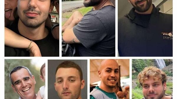 La Cruz Roja entrega a 7 rehenes al Ejército israelí, según medios - Sputnik Mundo