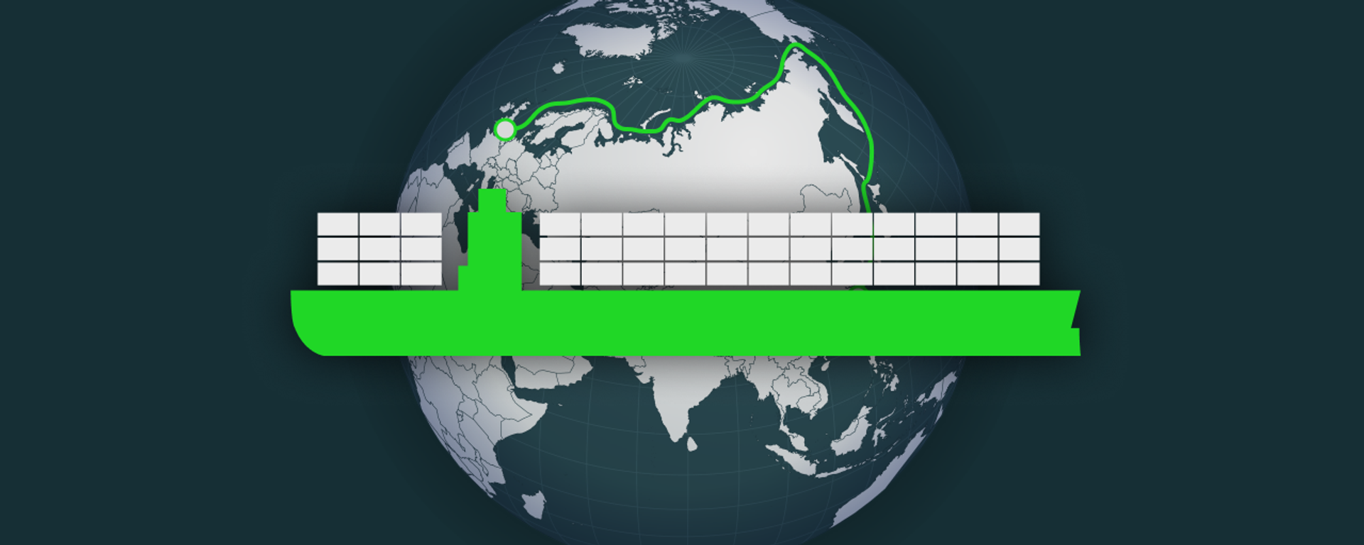 La primera ruta ártica que une China y Europa - Sputnik Mundo, 1920, 14.10.2025
