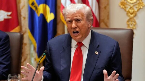 Donald Trump, presidente de EEUU - Sputnik Mundo