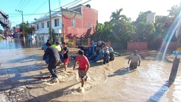 Venezuela se solidariza con México por las intensas lluvias que afectaron al país - Sputnik Mundo