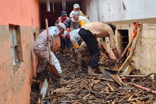 Venezuela se solidariza con México por las intensas lluvias que afectaron al país - Sputnik Mundo