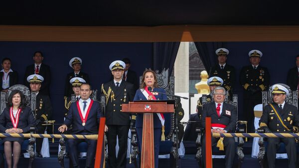 Dina Boluarte, expresidenta de Perú - Sputnik Mundo