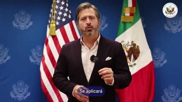 EEUU lanza advertencia para quienes crucen la frontera ilegalmente: deberán pagar una multa de 5 EEUU lanza advertencia para quienes crucen la frontera ilegalmente: deberán pagar una multa de 5 - Sputnik Mundo