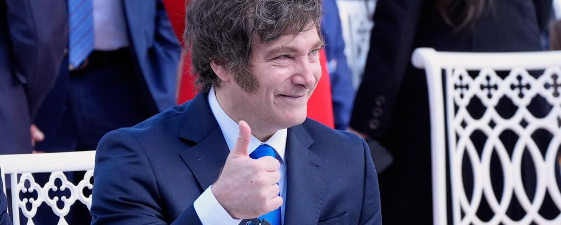 El presidente de Argentina, Javier Milei. - Sputnik Mundo, 1920, 16.10.2025