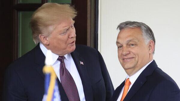 Trump y Orban sostienen llamada telefónica para eventual cumbre Rusia-EEUU - Sputnik Mundo