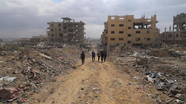 La Franja de Gaza, el 18 de octubre de 2025 - Sputnik Mundo