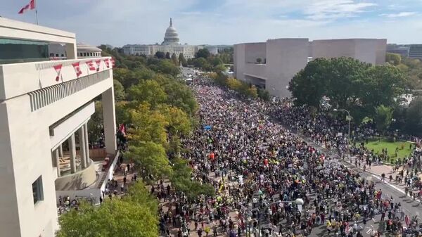 🪧 Así fueron las protestas No Kings convocadas en EEUU - Sputnik Mundo