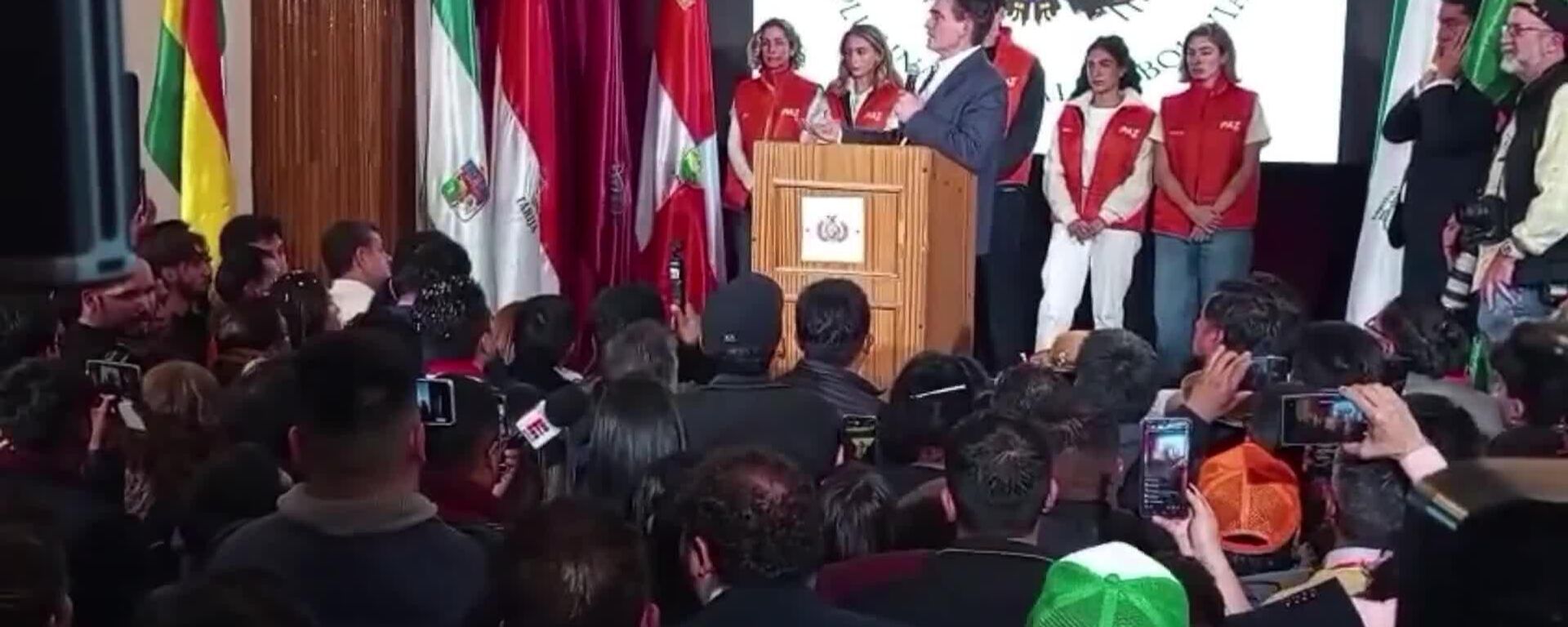 Rodrigo Paz: Bolivia vuelve a recuperar paso a paso su escenario internacional - Sputnik Mundo, 1920, 20.10.2025