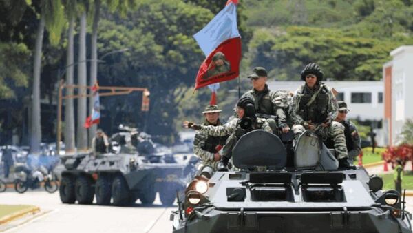 Elementos de la Fuerza Armada Nacional Bolivariana - Sputnik Mundo