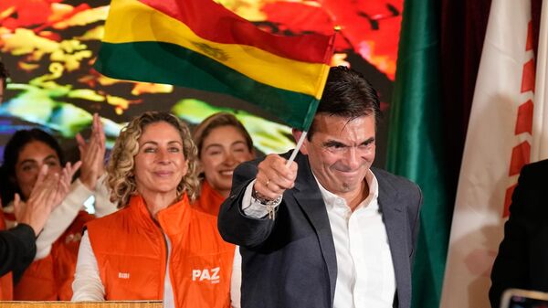 Rodrigo Paz, virtual ganador de las elecciones presidenciales de Bolivia - Sputnik Mundo