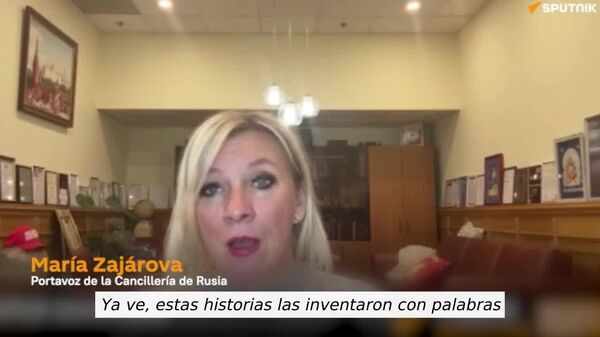 Medios occidentales usan la farsa mediática como el salvavidas para Zelenski, subraya la portavoz de Exteriores de Rusia Medios occidentales usan la farsa mediática como el salvavidas para Zelenski, subraya la portavoz de Exteriores de Rusia - Sputnik Mundo