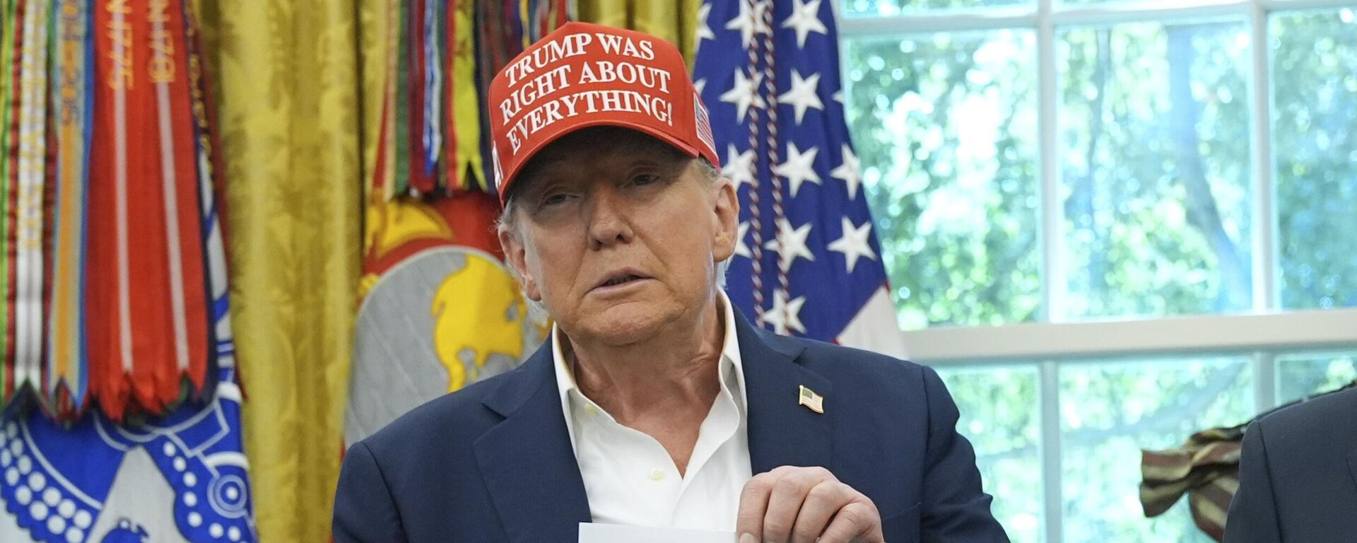 Donald Trump, presidente de EEUU - Sputnik Mundo, 1920, 22.10.2025