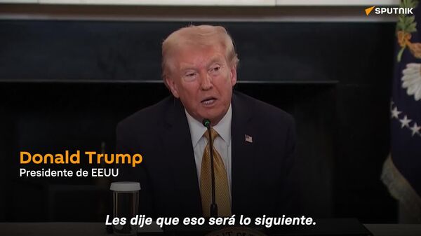 El presidente estadounidense Donald Trump advirtió que el próximo paso a seguir en la lucha que su Administración ha emprendido contra los cárteles transnacionales son las operaciones terrestres - Sputnik Mundo