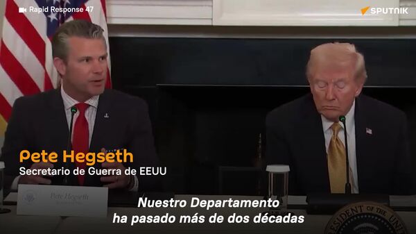 Secretario de Guerra de EEUU: Estamos orgullosos de defender nuestros territorios - Sputnik Mundo