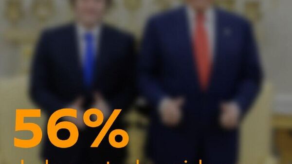 Casi el 60% de los estadounidenses desaprueba el apoyo financiero a Argentina, según sondeo - Sputnik Mundo