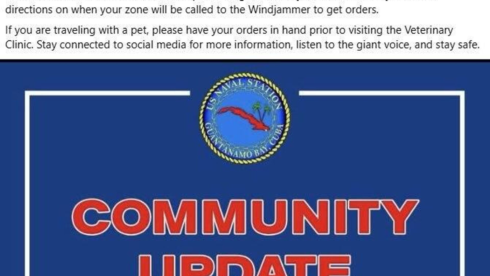Evacúan la base de Guantánamo ante la llegada del huracán Melissa Evacúan la base de Guantánamo ante la llegada del huracán Melissa - Sputnik Mundo, 1920, 25.10.2025