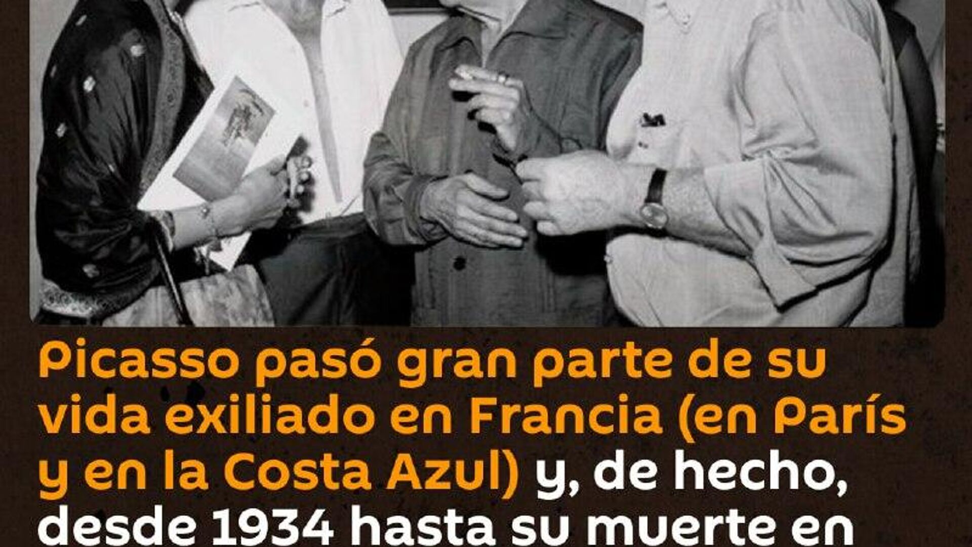 #UnDíaenlaHistoria⌛ | A 144 años del nacimiento de Pablo Picasso #UnDíaenlaHistoria⌛ | A 144 años del nacimiento de Pablo Picasso - Sputnik Mundo, 1920, 25.10.2025