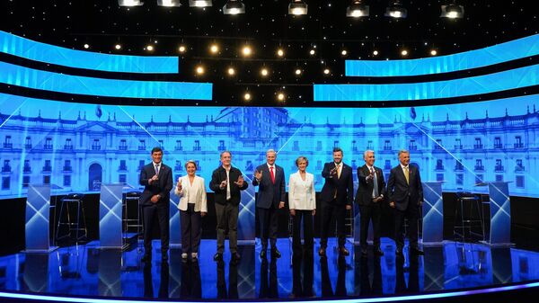 Debate entre los candidatos presidenciales en Chile - Sputnik Mundo