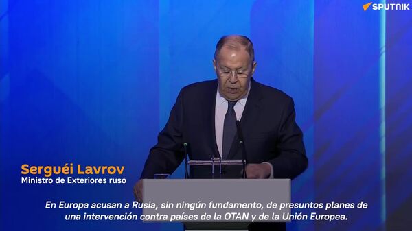 Europa inventa 'la amenaza rusa' para ocultar sus propios errores, señala Lavrov - Sputnik Mundo
